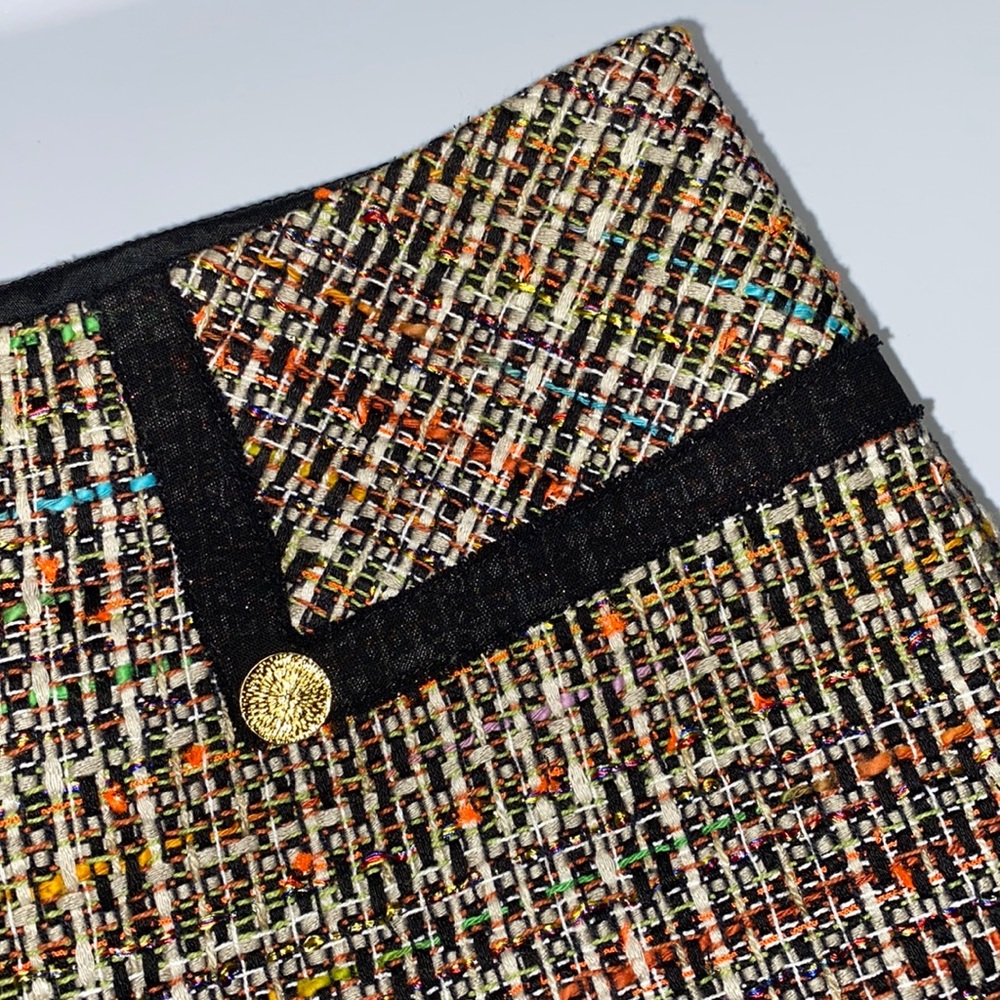 Trina Turk Tweed Preppy Midi Skirt - Picture 5 of 9